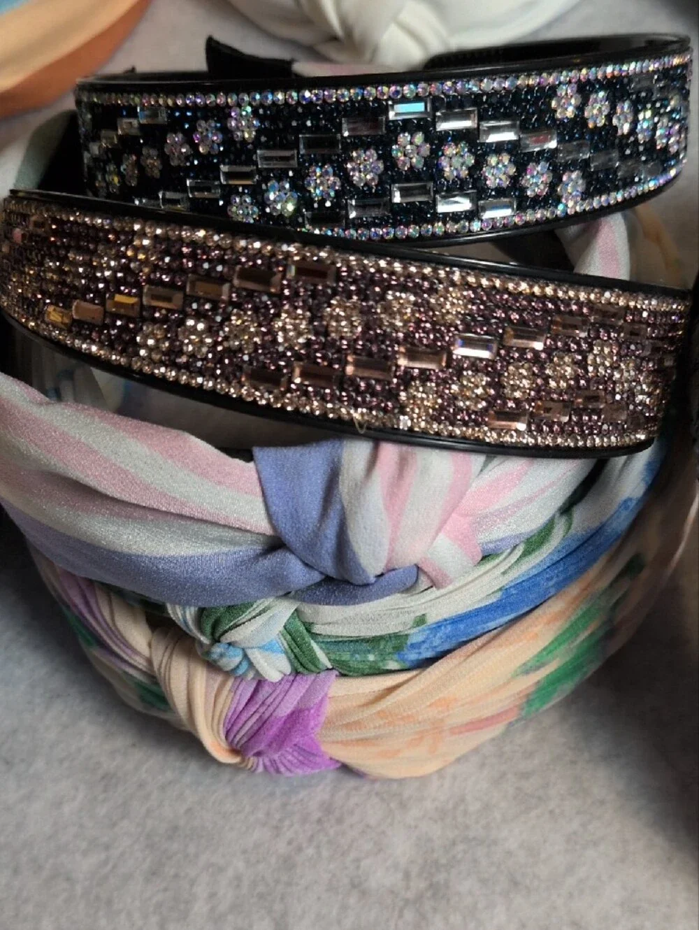 40 Assorted Women’s Fabric Headbands - New without Tags